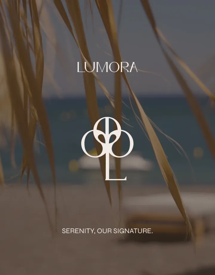 lumora hotel welldesigned logo